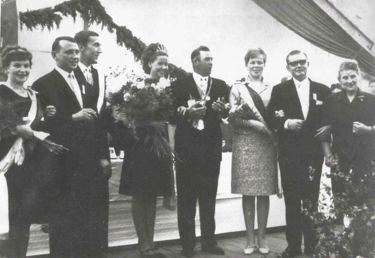Willi Guckes und Inge Krampe Königspaar 1967