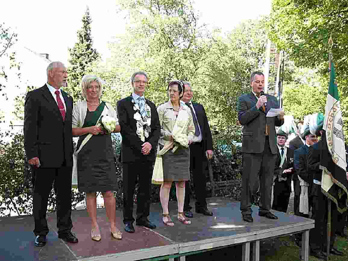Werner Möllerfeld und Margret Focke Königspaar 2007
